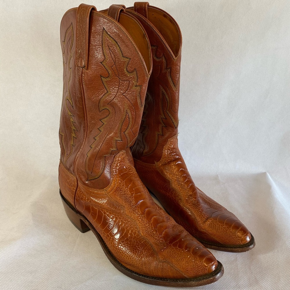 Lucchese boot 1883 Ostrich Leg Goat